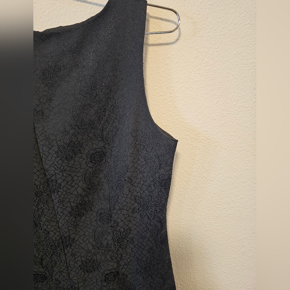 Size 6 Jones Studio Separates Little Black Dress - Picture 4 of 5